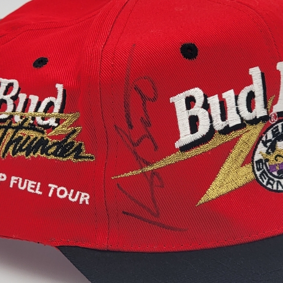 Vintage Bud King Kenny Bernstein Signature Snapback Hat - Picture 6 of 6